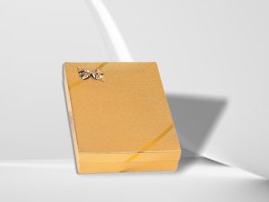 Estuche de Cartón Con Moño